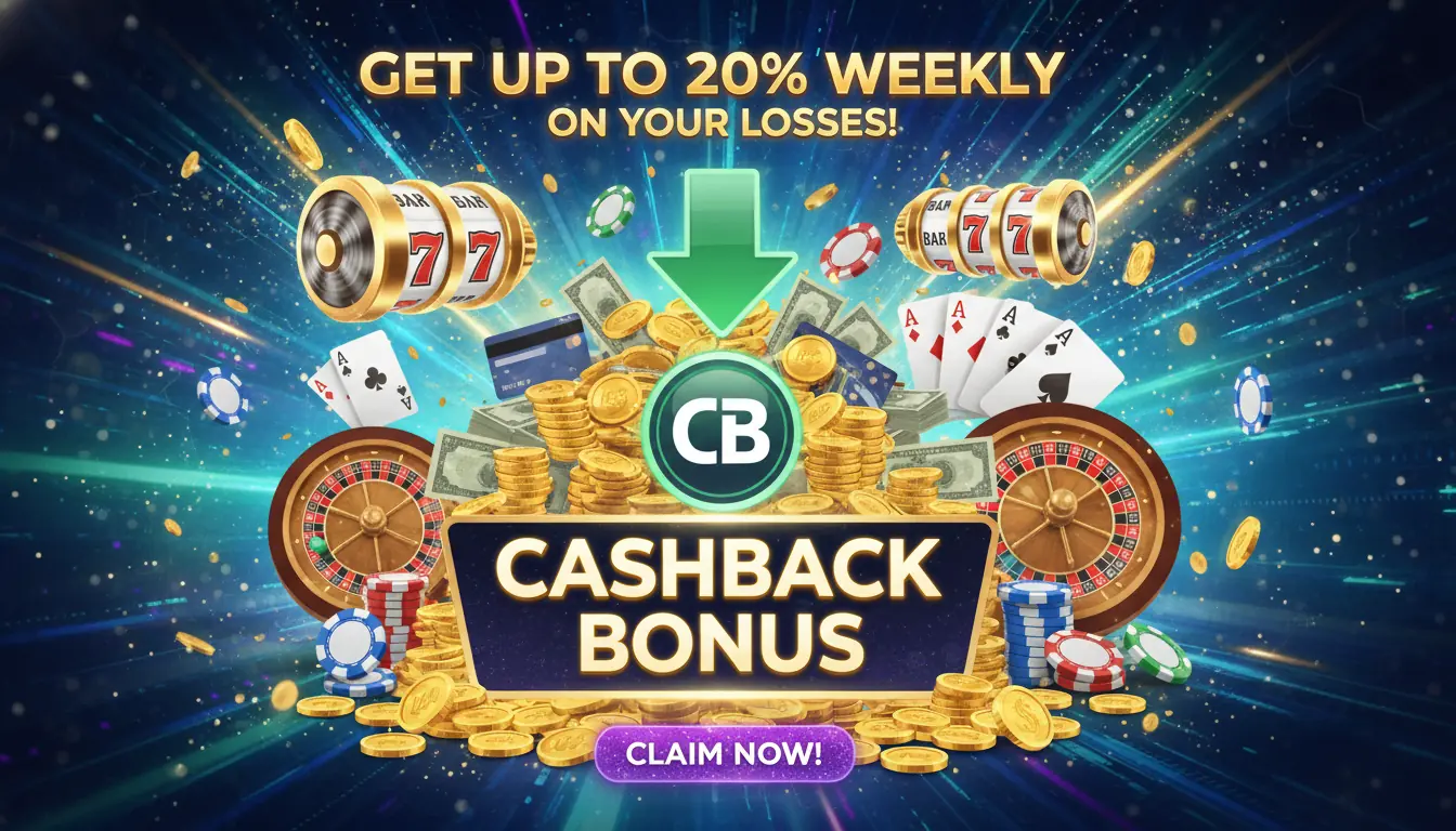 Monster casino cashback bonus