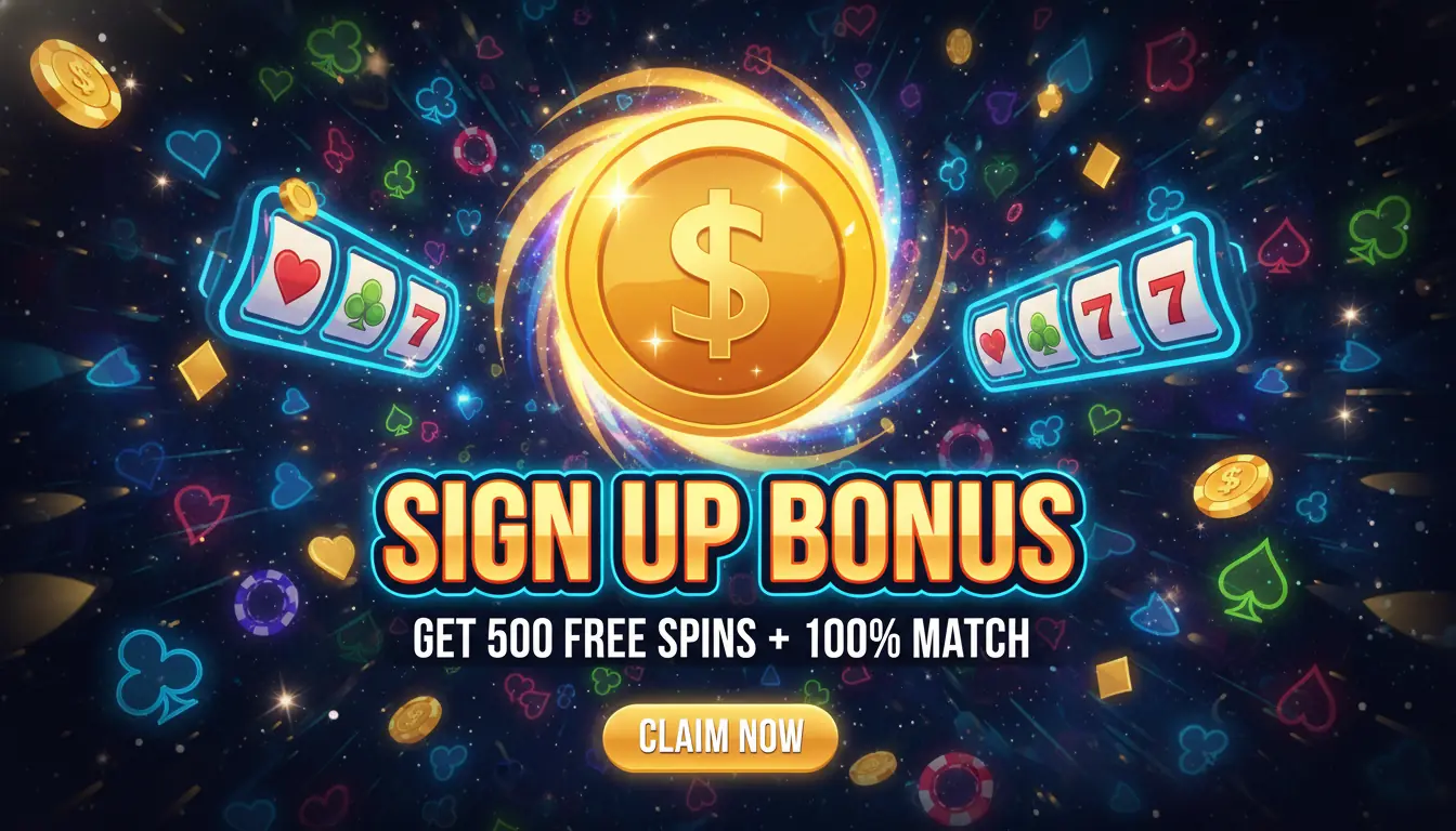 Monster casino sign up bonus